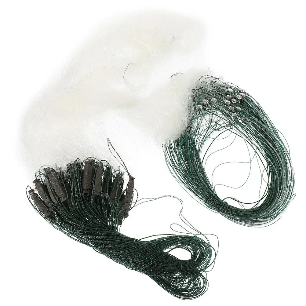 

Single Layer Gill Net Fishing Gear Foldable Bait Traps Small Fish Catching Supplies Portable Mesh Size Optimization
