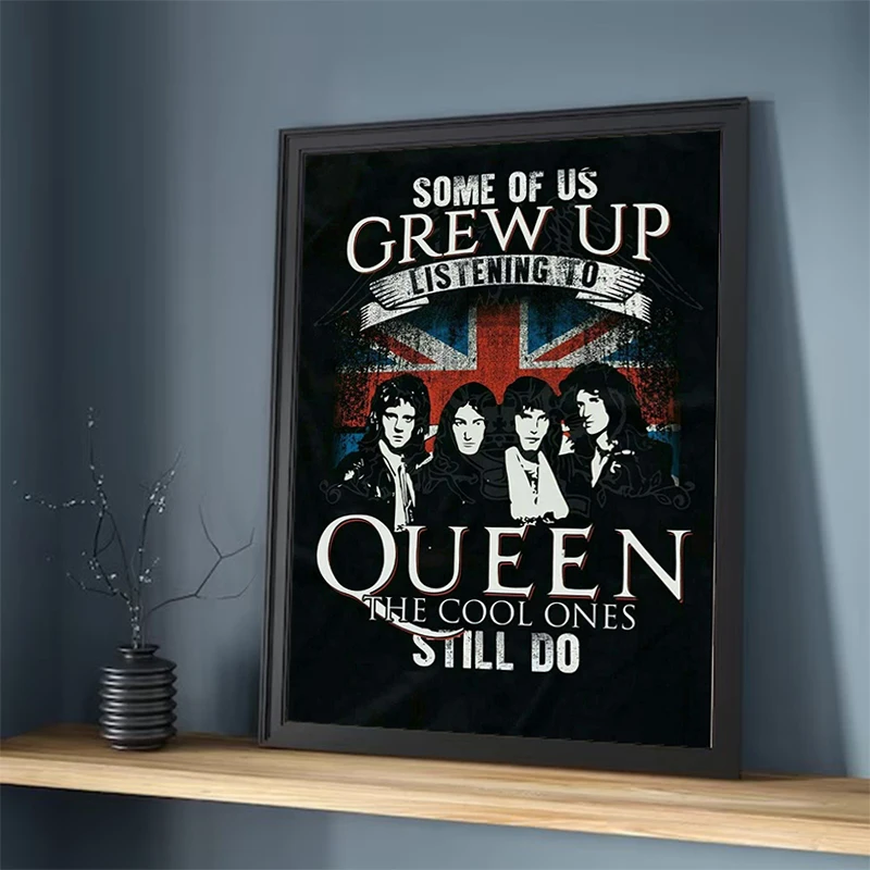 Posters Voor Wanddecoratie Rockband Koningin Decoratief Schilderen Schattige Kamer Decor Huis En Decoratie Canvas Schilderijen Voor Slaapkamerkunst