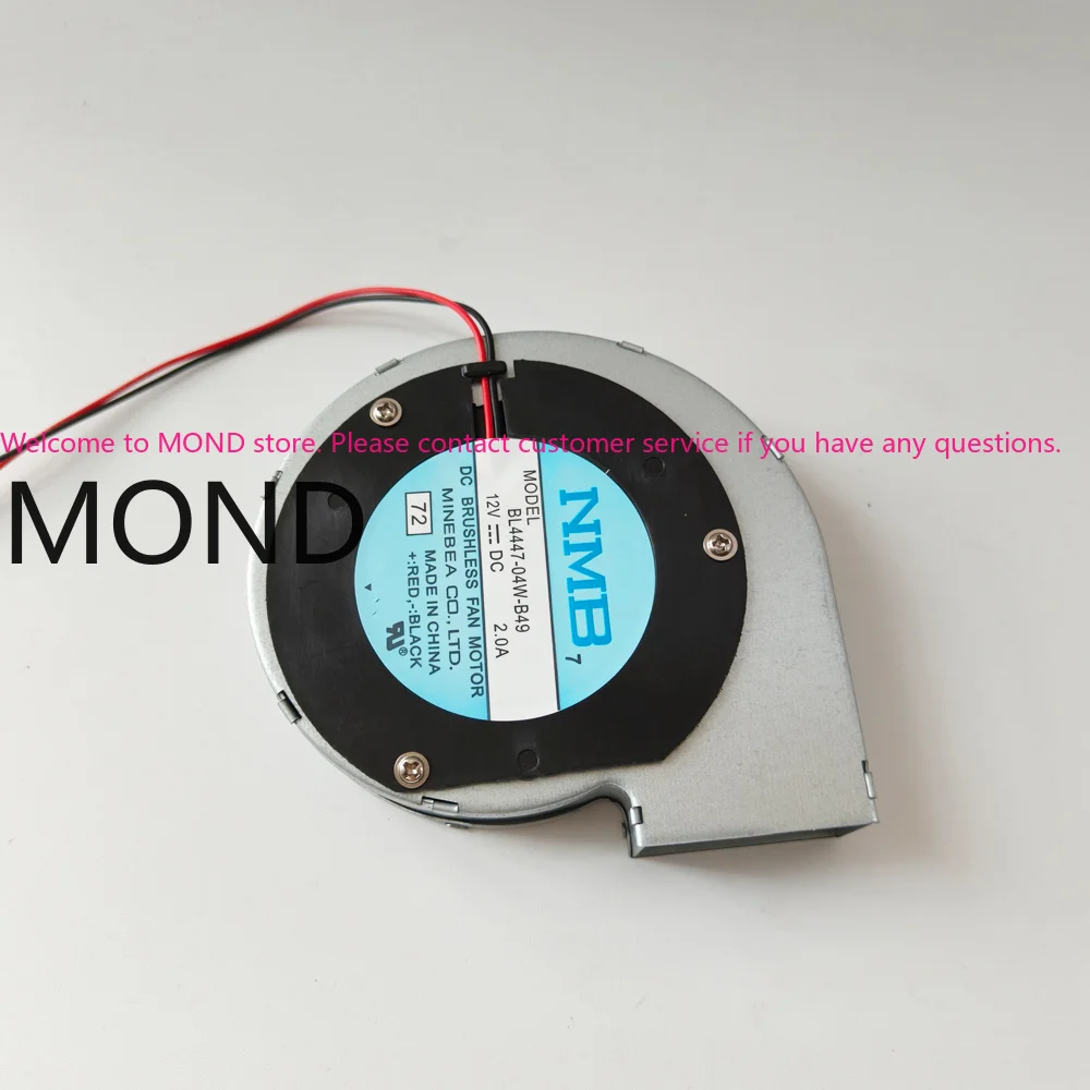 NMB BL4447-04W-B49 DC 12V 2A 11028 11CM Barbecue Stove Blower Speed Control Turbine Centrifugal Turbo Fan Metal Frame New