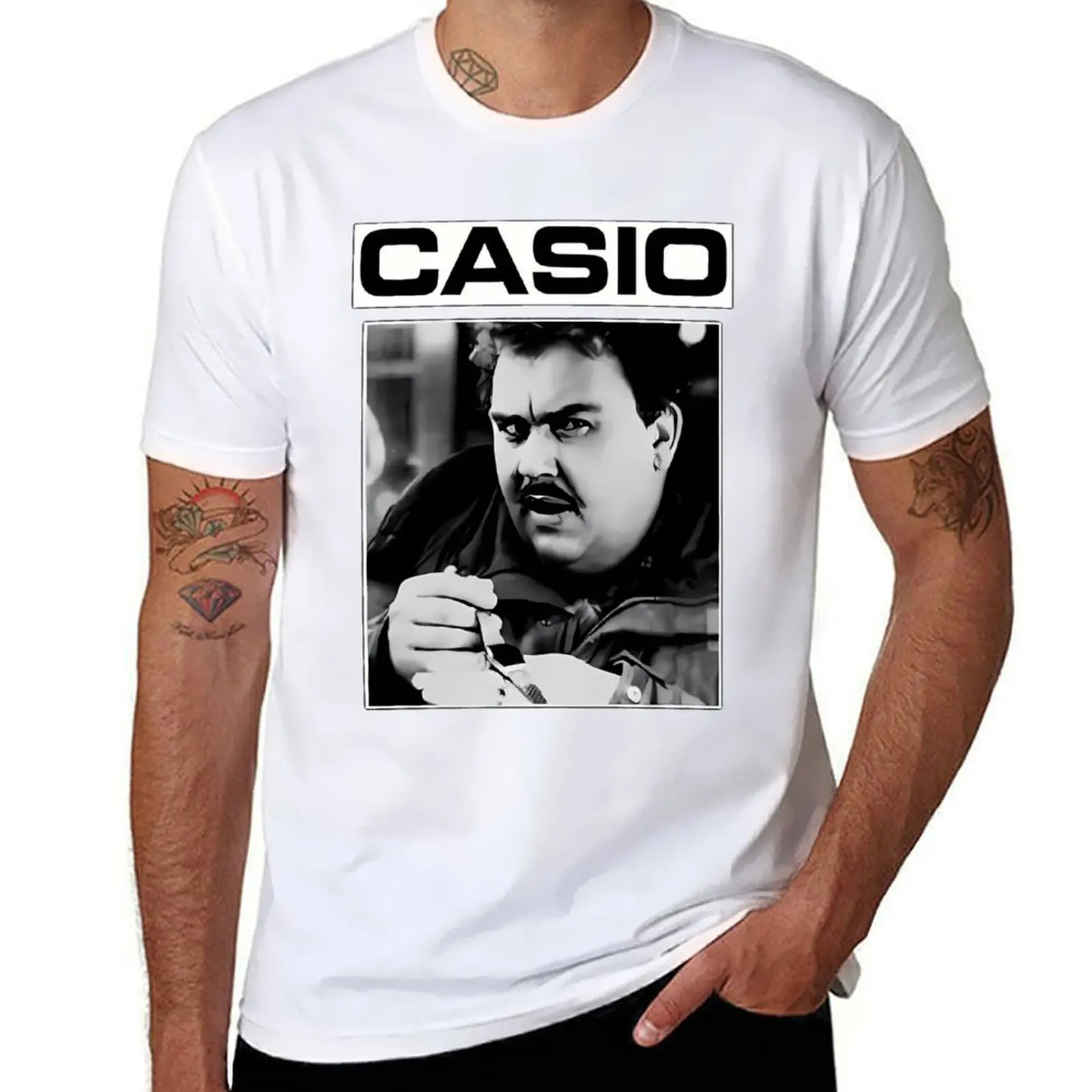 John Candy Casio T-Shirt plain cheap stuff graphic t shirts graphic t shirt vintage plus size men clothing