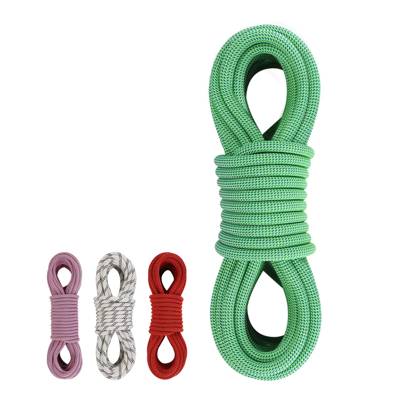 

Outdoor Safety Rope, Mountain Climbing Rope, High-Altitude Rappelling Static Rope, Climbing Escape Rescue Rope Equipment