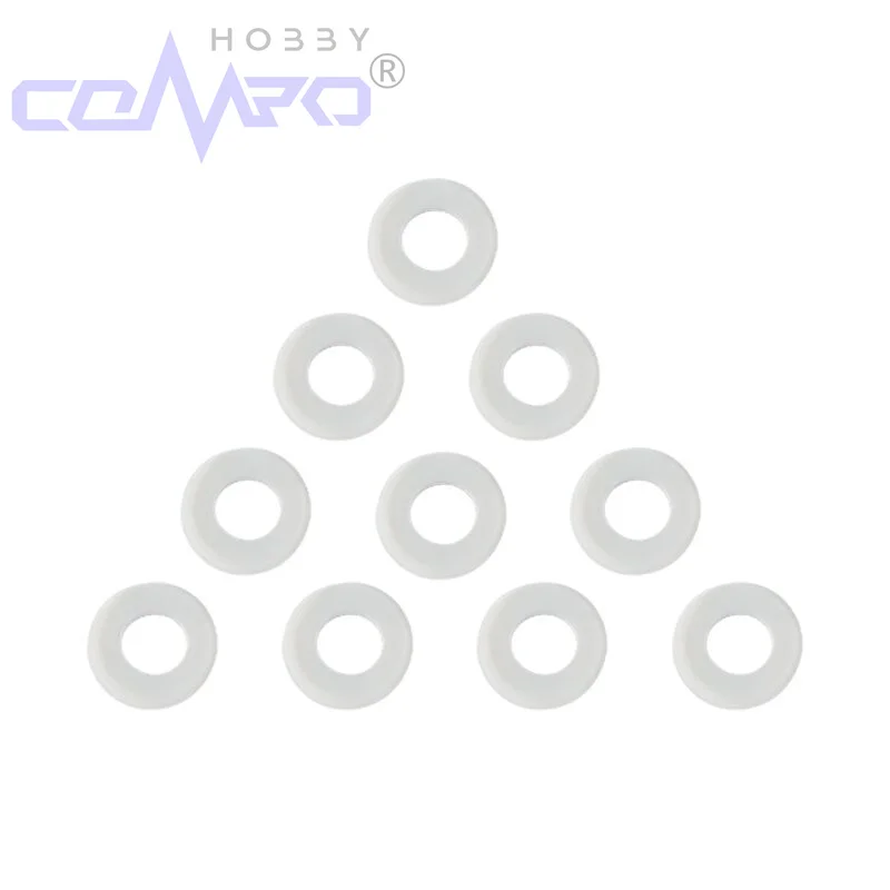 

10 Pcs High Temperature Resistance Anti-Friction Washer for Ship Shaft RC Model Boat Accessories