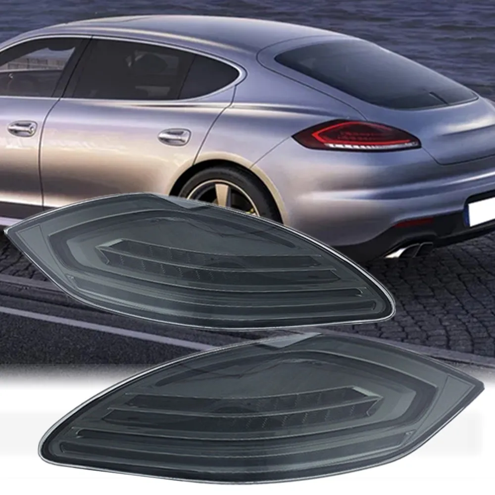 Автомобильные светодиодные задние фонари для Porsche Panamera, задние фонари в сборе 2010, 2011, 2012, 2013, автоаксессуары с последовательным указателем поворота