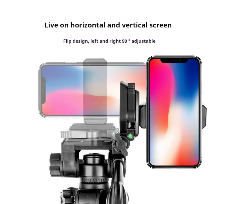 170 سنتيمتر رشاقته الصلب 360T ترايبود للهاتف باد الهاتف المحمول حامل ثلاثي القوائم المهنية كربل للهاتف الخليوي مع جهاز التحكم عن بعد