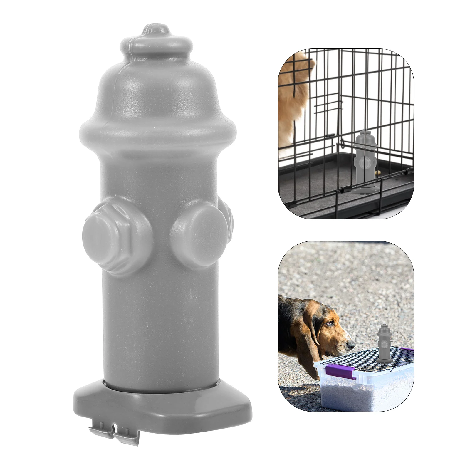 Hunde-WC-Zubehör, Welpen-Haustierkäfig, Bettpfanne, Urinpfosten, der Töpfchen-Führungssäule, Kunststoff-Töpfchen für den Innenbereich, Katheterisierungstraining