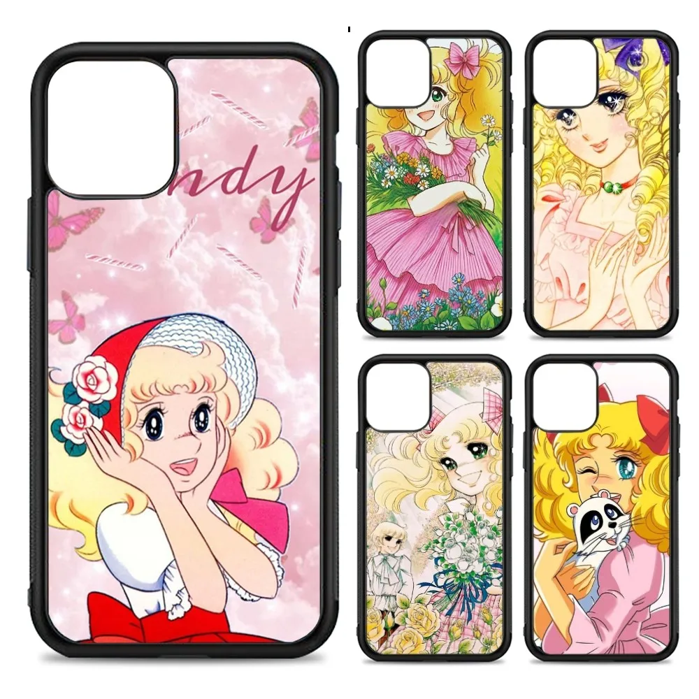 

Anime Manga Candy Phone Case Silicone PC+TPU For For IPhone 11 12 13 14 15 16 Plus Pro Max Cover