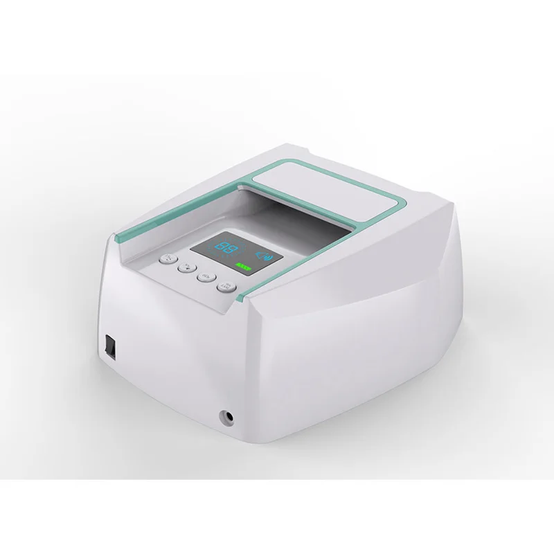 プロ仕様126W UV LEDネイルランプ 充電式 ワイヤレス コードレス ジェルネイル乾燥機 レッドメタル素材 マニキュアサロン向け