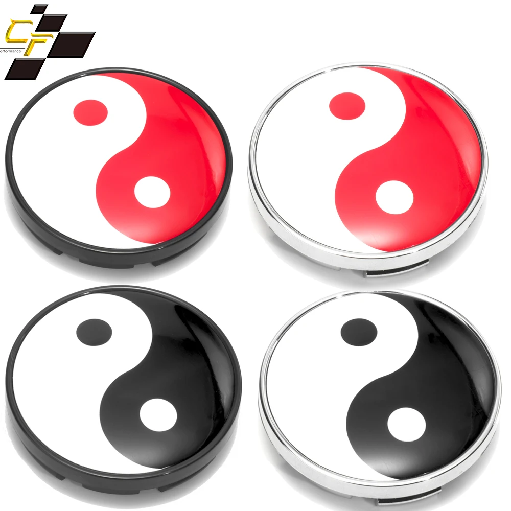 

4pcs 61mm 56mm Tai Chi Wheel Center Cover For Rim Refits Hub Cap 58752 28821VA010 XV Crosstrek Impreza Car Accessroies