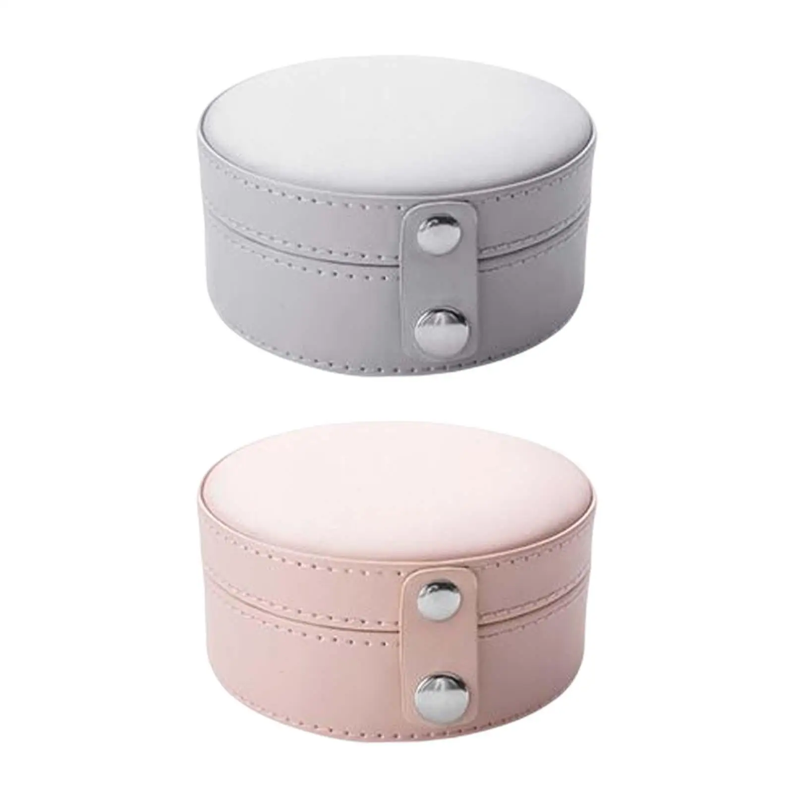 Portagioie portagioie foderato in morbido velluto a 3 strati per orecchini e anelli