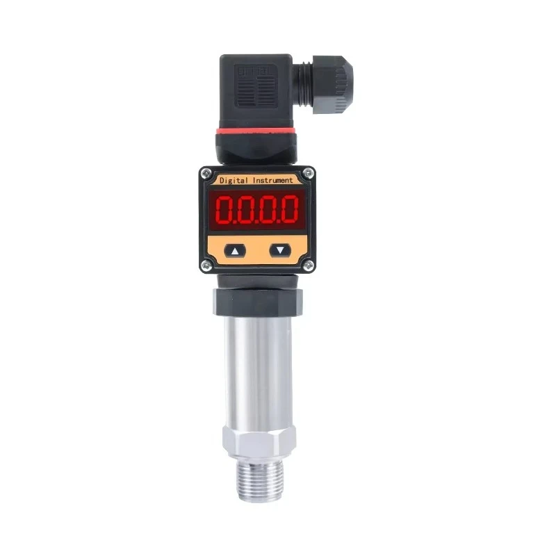 Light Emitting Diode Digital Display Pressure Transmitter Diffusion Silicone Oil Gas Pressure Sensor Hydraulic Transmitter
