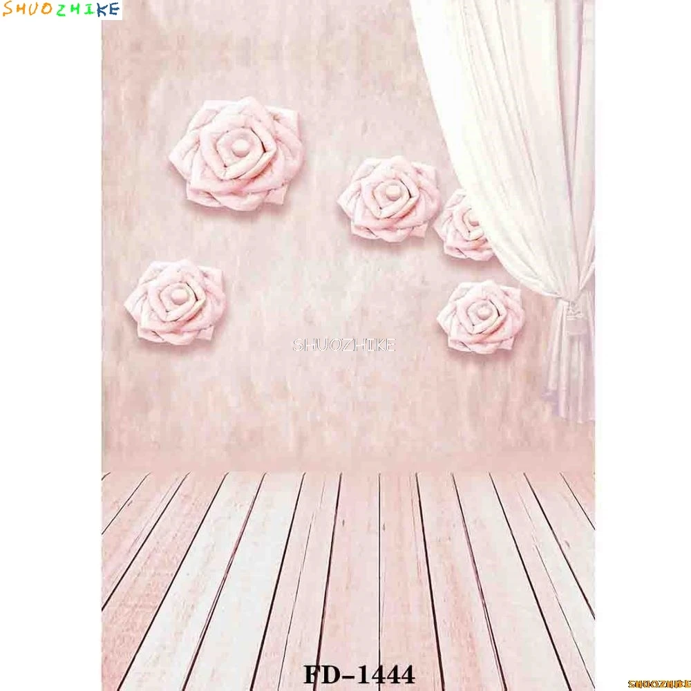 SHUOZHIKE فن النسيج خلفيات للتصوير الفوتوغرافي الدعامة ألواح خشبية خلفية التصوير الفوتوغرافي # 0027
