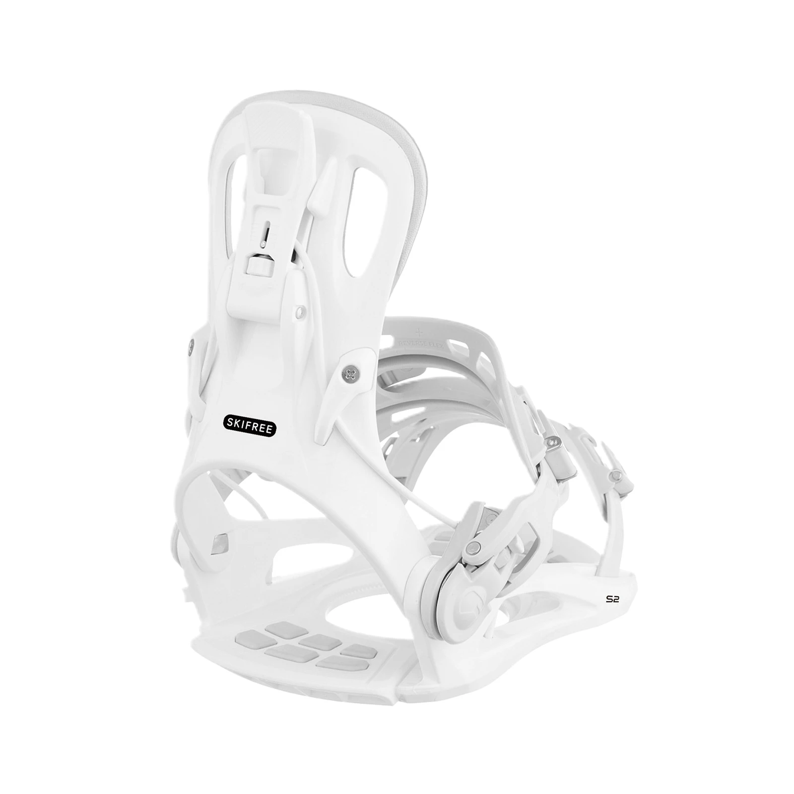 ربطات على الجليد للمبتدئين SKIFREE S2-270، تصميم سريع الخطوة، وسادة EVA، مرنة متوسطة للتحكم السلس