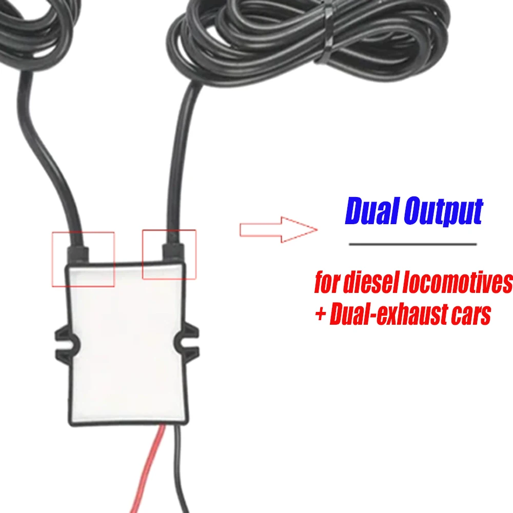 Car Exhaust Flame Modification Kits Exhaust Flame Ignition Devices Single-Outlet for Motorcycles, Dual-Outlet for Cars