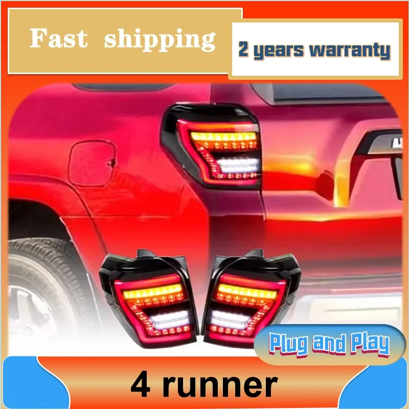 

Car Styling for Toyota 4runner Rear Light 2010-2021 4 Runner Taillights DRL Fog Brake Turn Signal Reversing