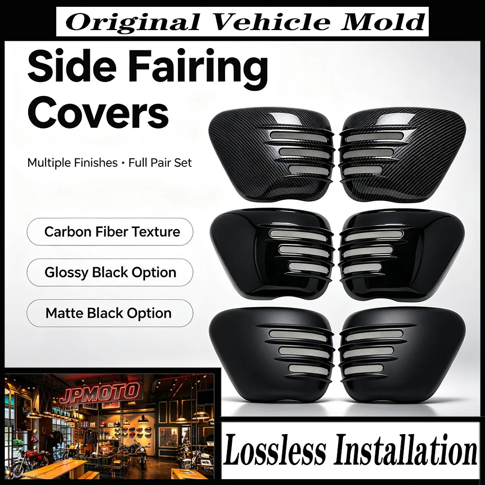 For Triumph Bonneville T120 T 120 BLACK 2016-2025 Motorcycle Battery Side Fairing Cover Guard Protector ABS Multi Kit Set