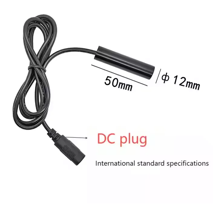 

12*50mm532nm20mW Button Machine Green Laser Module Dot Positioning Light Transmitter Glass Lens
