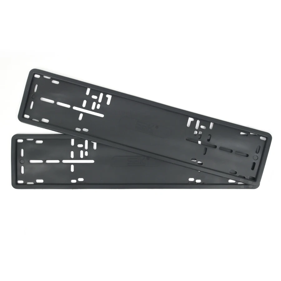 Silicone License Plate Frames ๏ผThe Original European Premium Grade Silicone Car Plate Frame๏ผRust Proof, Rattle Proof,