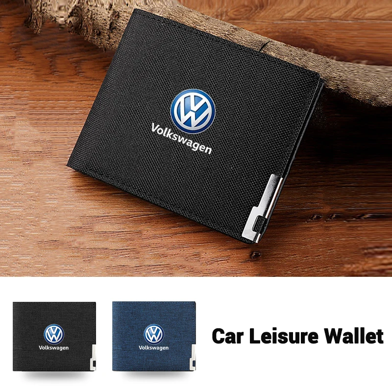 Car Driver's Licence Organiser Insurance Card Holder Wallet Purse For Volkswagen VW Tiguan Jetta Polo Golf Passat T-ROC Touareg