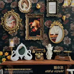 1/6 1/12 Doll House Model Furniture Accessories Retro Decorative Painting Ornaments Bjd Ob11 Gsc Blyth Soldier Lol Miniatures