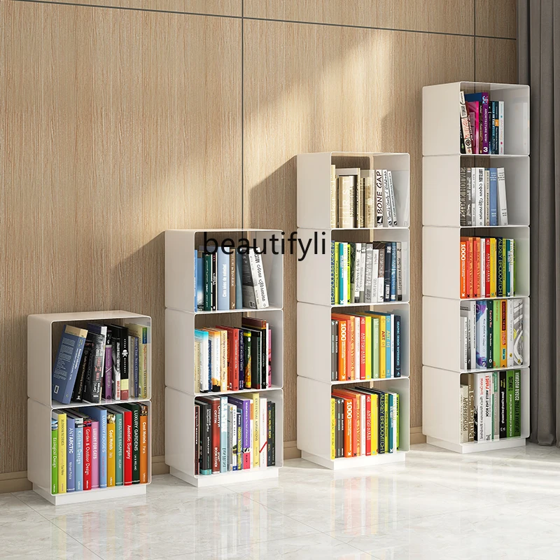 Steel Book Shelf Multi-Layer Household Simple Storage Book Student Storage Study Floor Bedroom Bookcase