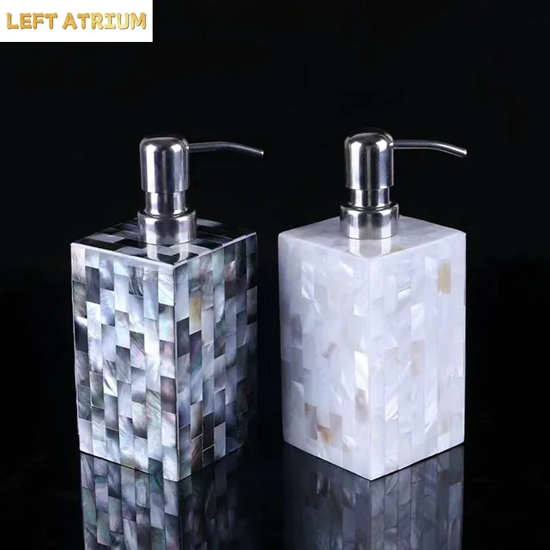 Natural Shell Hand Sanitizer Bottle Lotion Bottle Bathroom Supplies Soap Dispenser Soap Bottles Shampoo Shower Gel Bottles