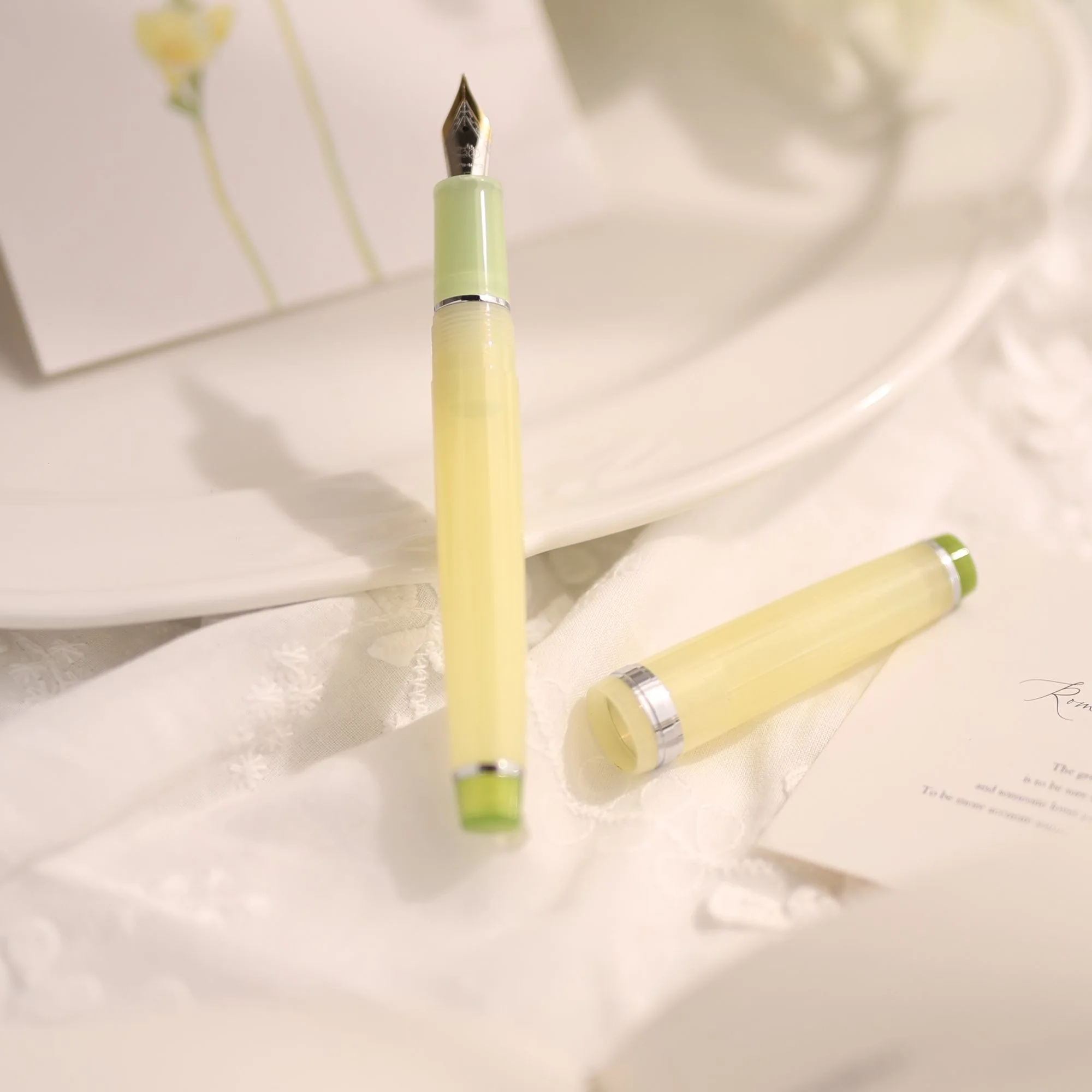 JINHAO 82 Füllfederhalter 2026 Limited Flower Series EF/F/M Macaron Color Kalligraphie-Stift Büro- und Schulbedarf Schreibwaren – Detail 4