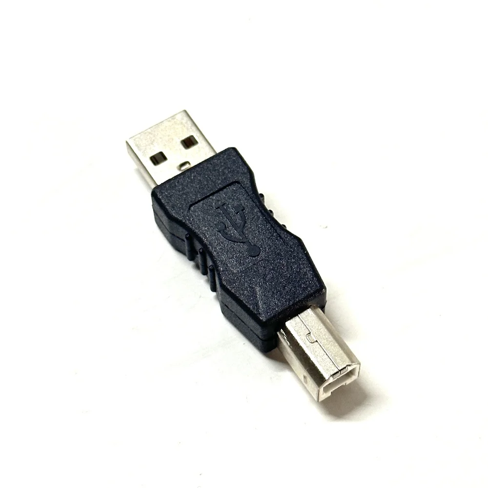 Адаптер USB-USB B Конвертер USB-папа-USB B-папа Адаптер USB-принтера-сканера