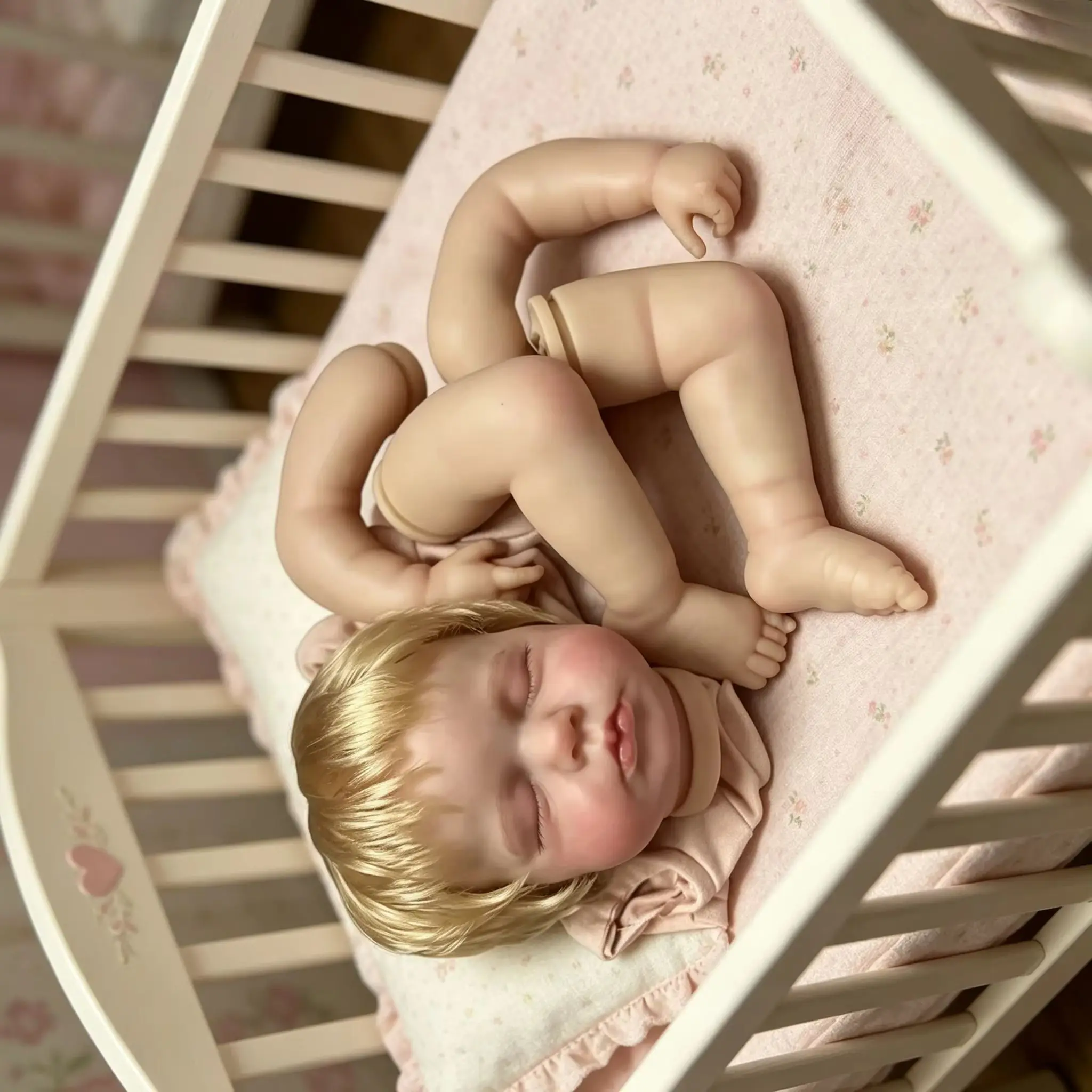 

Набор для куклы Лулу 19 дюймов, предварительно окрашенный, с блондинистыми волосами, готовые детали для самостоятельной сборки коллекционных фигурок