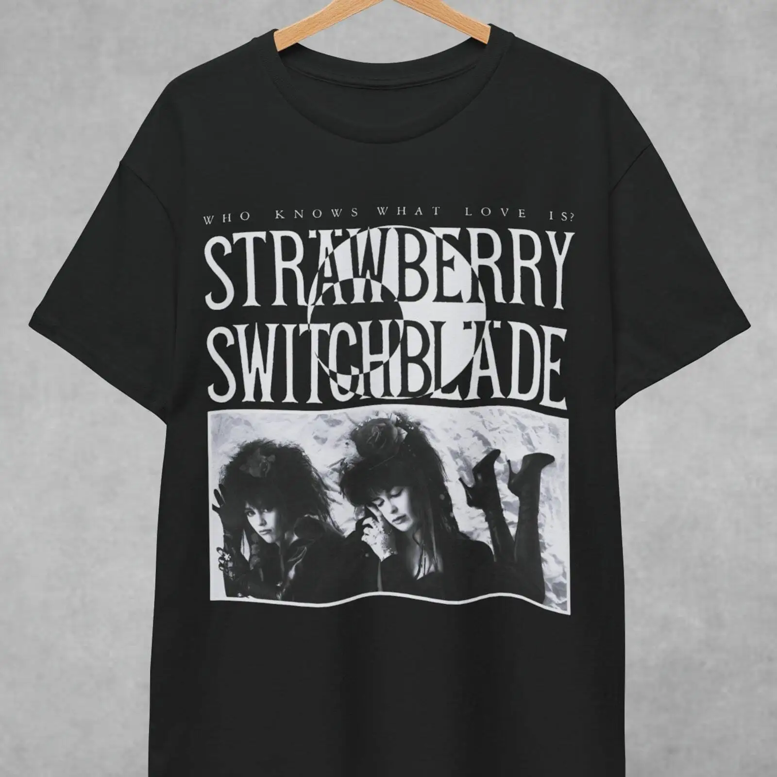 Strawberry Switchblade T Shirt Post Punk Deathrock Killing Joke Skeletal Famil