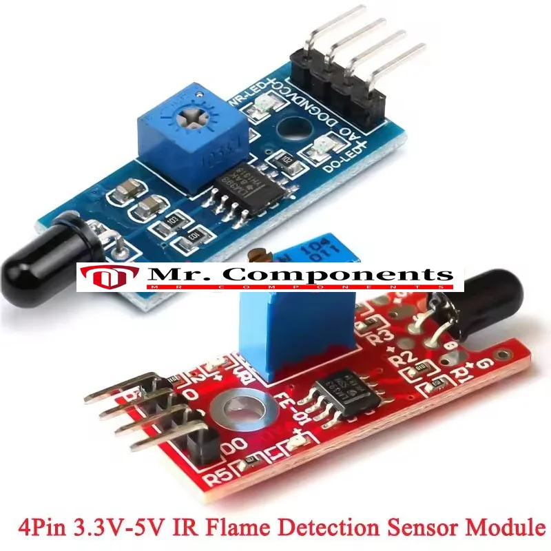 1PCS Ir Flame Detec…