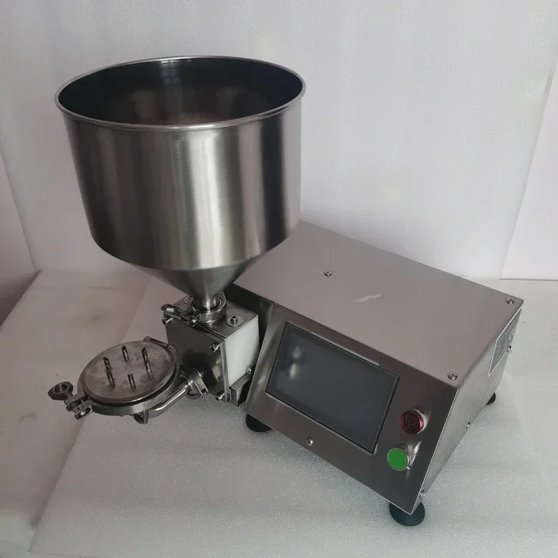 

Filler Milk Cream Puff Stuffer Chocolate Jam Bread Cake Filler Hand Press Cheese Filling Machine