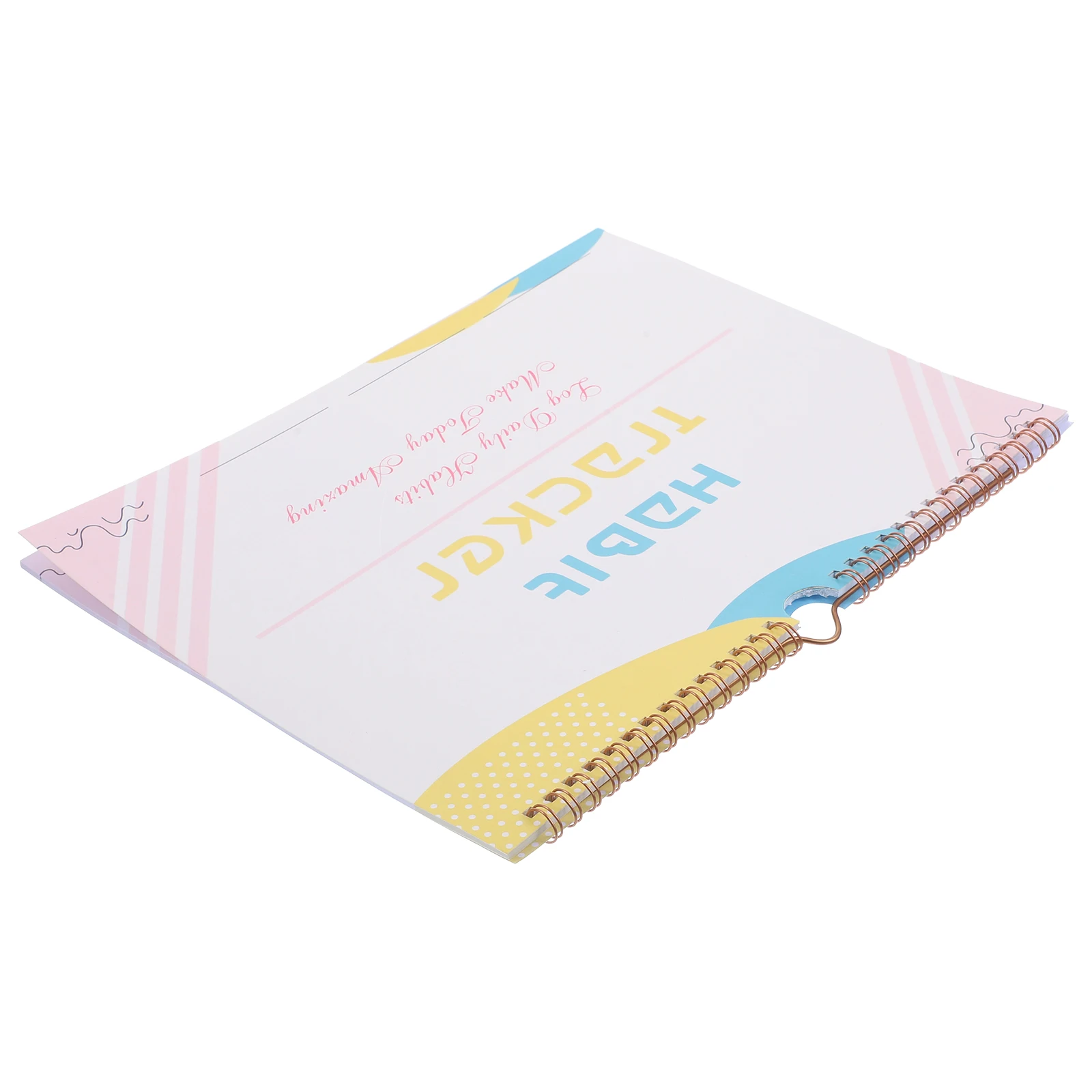 

Schedules Habit Tracker Notepad Planner Book Habits Journal Inspirational Paper Trackers