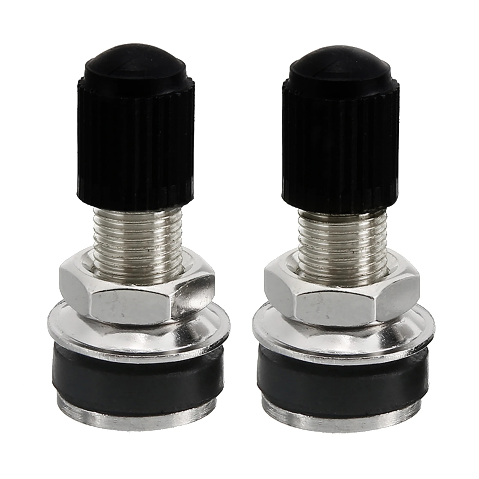 2pcs Motorcycle Wheel Valve 32mm-Motorbike Scooter Bike Quad Tubeless Mountain Tyre Valve Dustcap General-purpose