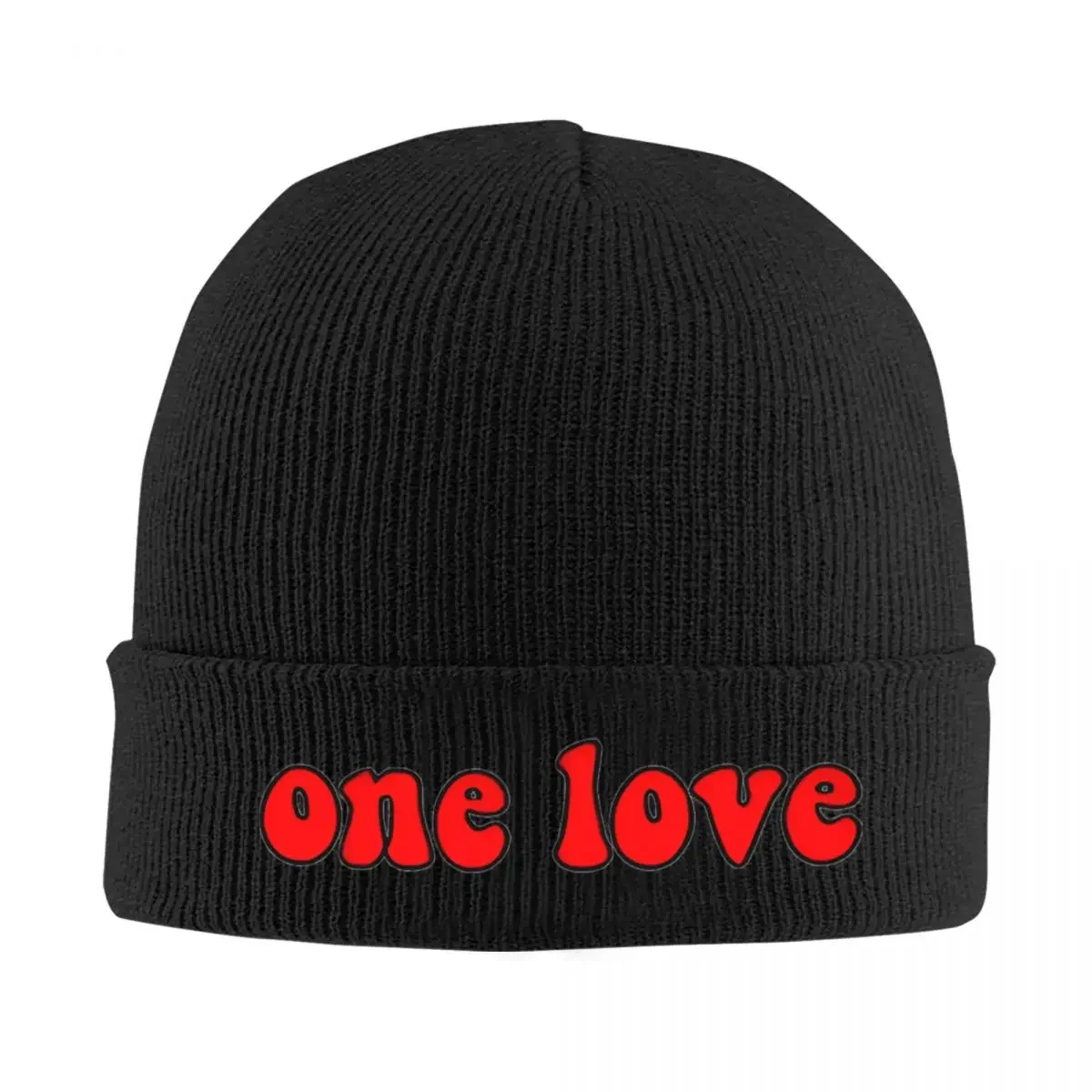 Bob Marley One Love Knit Hat Beanie Autumn Winter Hat Warm Unisex Color Trendy Artsy Cap for Men Women Gifts