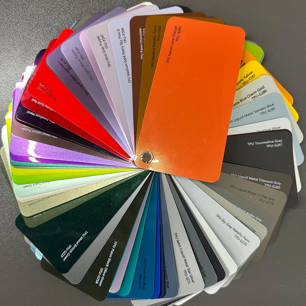 

High Quality Transparent PPF Car Paint Color Change Film Forged 6D Self-Healing TPU Carbon Fiber Car Protection