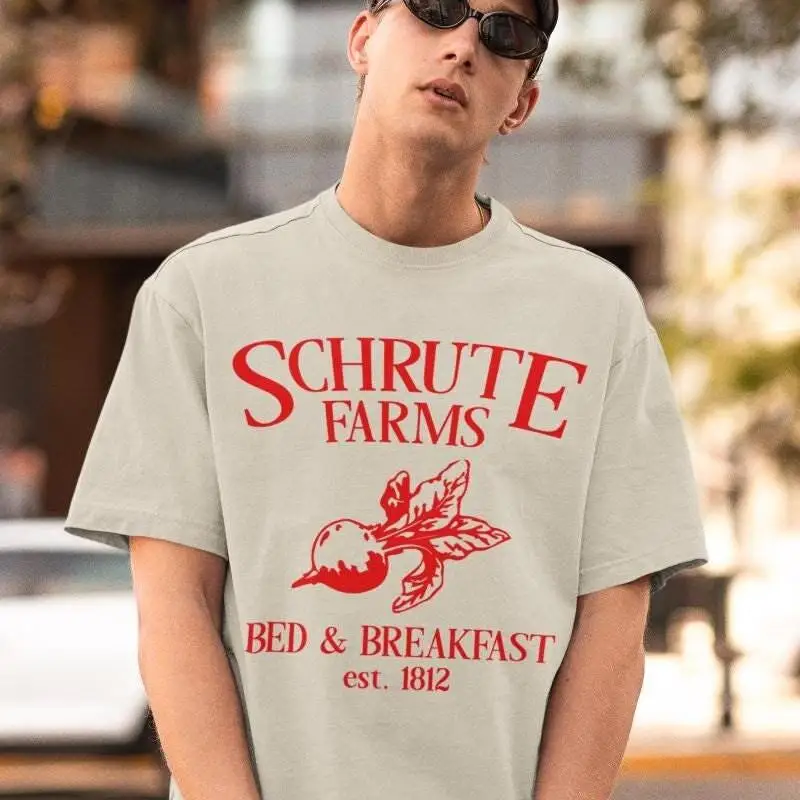 Schrute Farms T Shirt Dwight Halloween SweaT Bed and BreakfasT Christmas GifT