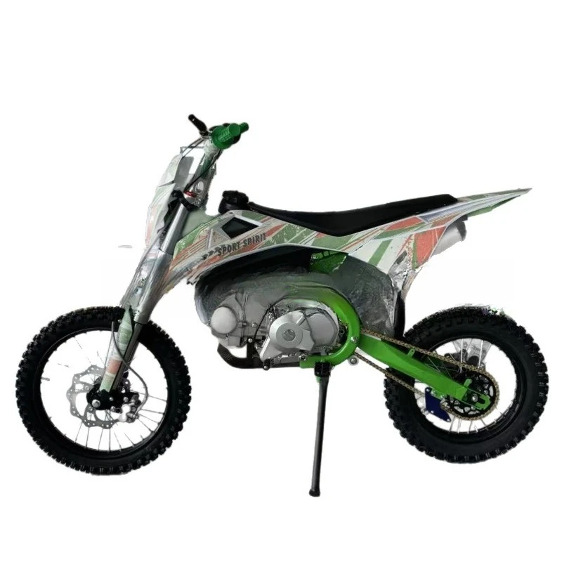 

Off-road motorcycle 125cc two-wheel mountain bike 14-17 wheel double-beam frame electric start bicycle competition