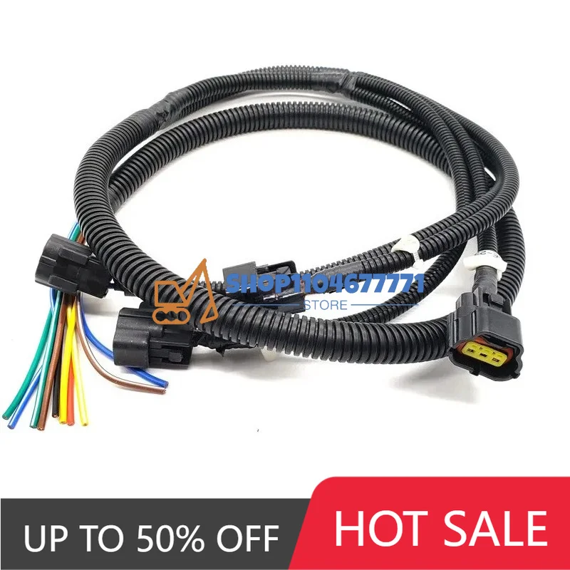 Excavator Parts SK200 210 260 330 350-8 Super 8 Imported High-temperature Line Hydraulic Pump Wiring Harness Accessories