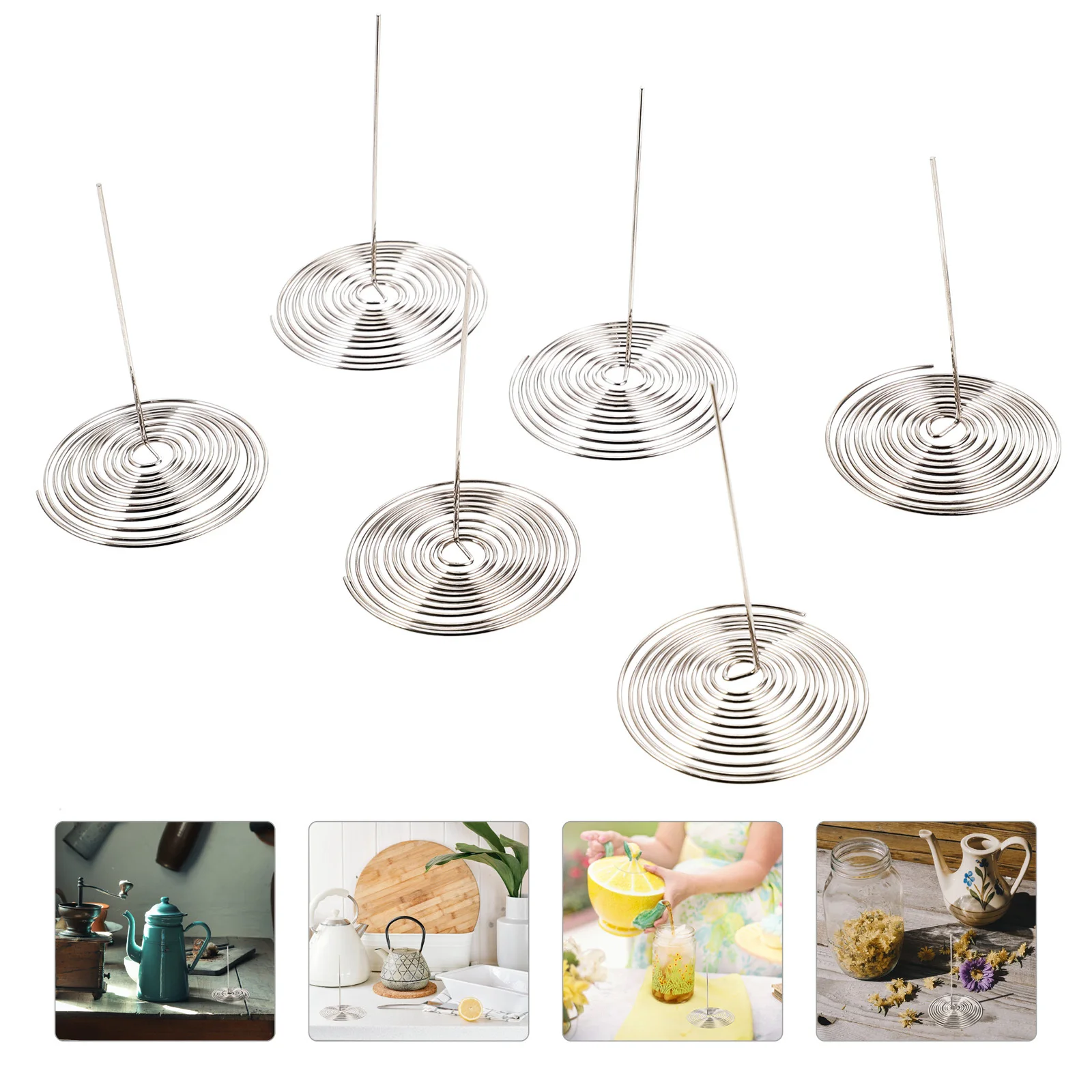 

12pcs Stainless Steel Tea Pot Spout Strainer Mesh Filter For Loose Leaf Tea Infuser Kitchen Gadget Tool Accessories