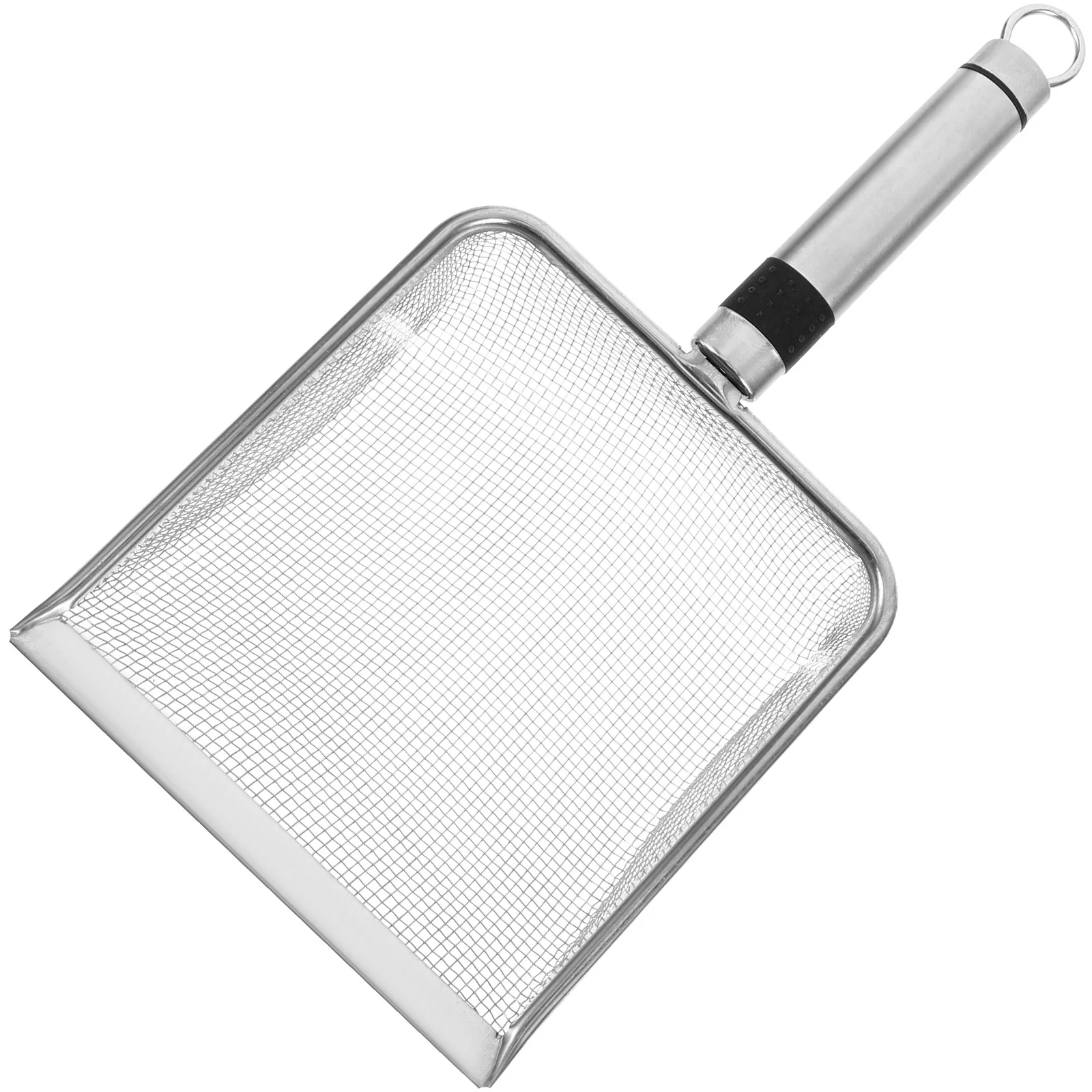 

Stainless Steel Cat Litter Scoop Heavy Duty Metal Sifter for Easy Cleaning Cat Poop Sand in Litter Box Sand Sifter