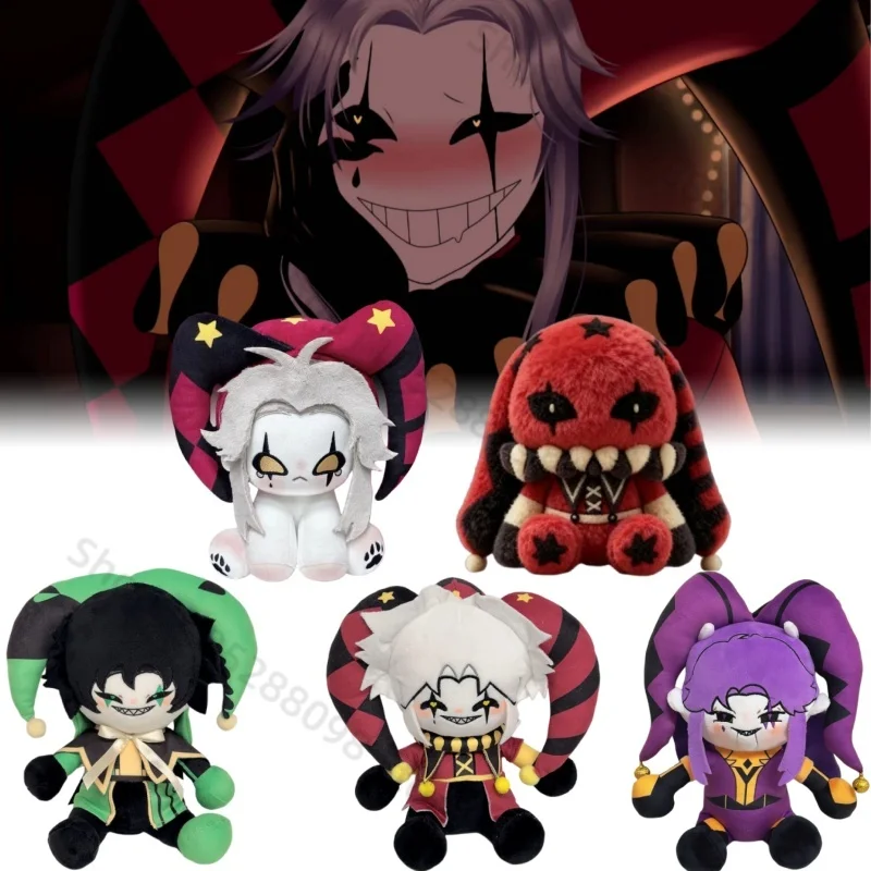 Nuevo Peluche de Pierrot de The Freak Circus, Muñeco de Peluche del Arlequín, Juguete de Peluche de Personajes de Anime, Regalo