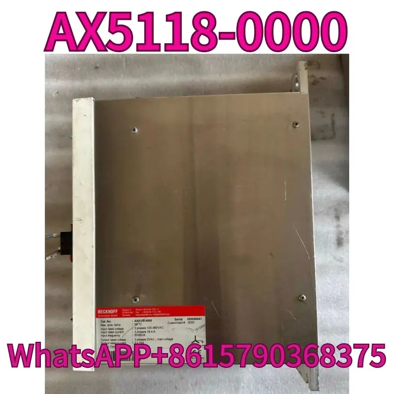Gebrauchte Antriebs AX5118-0000