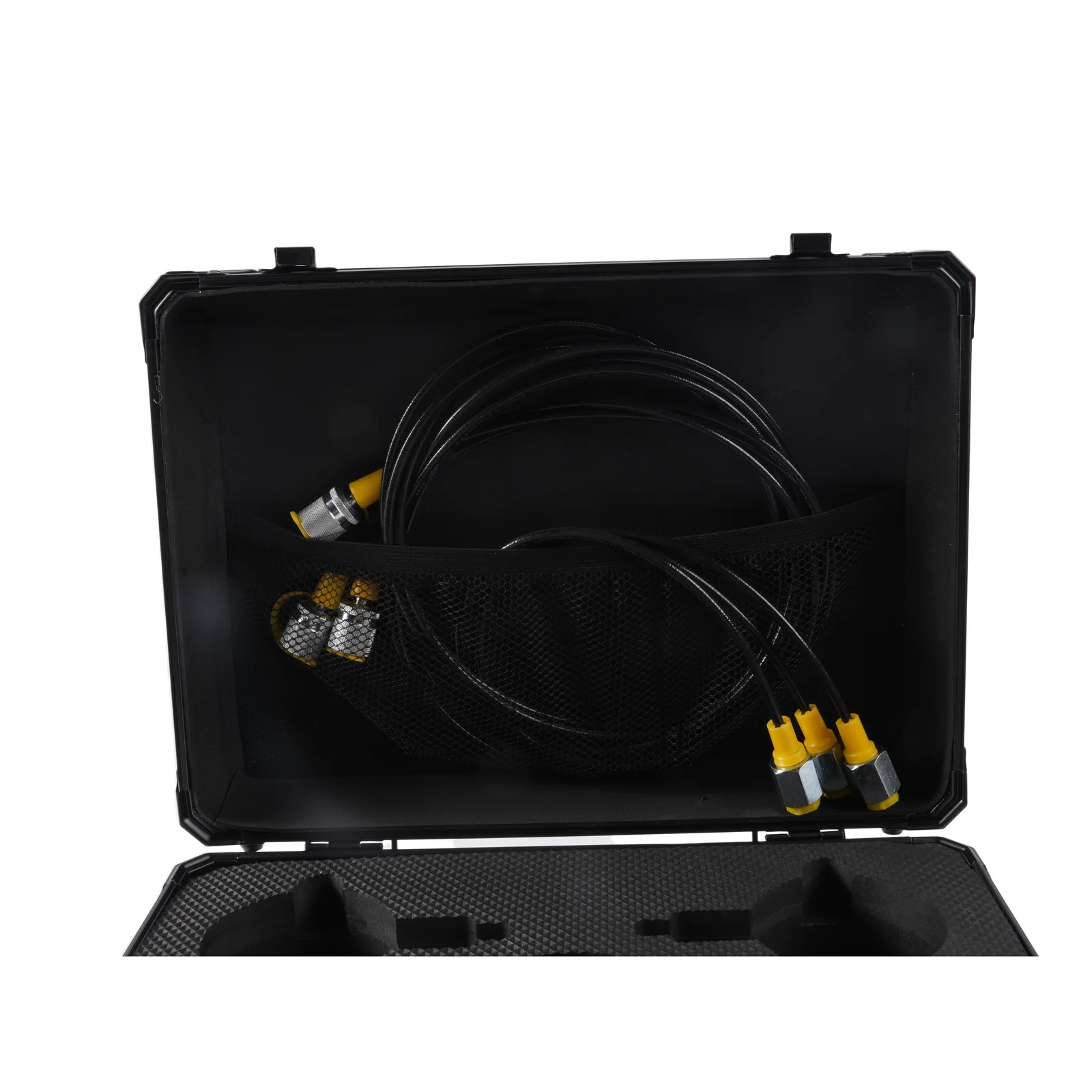 1Set Digital Pressure Hydraulic Gauge Kit with 3 Pressure Gauges 3 Test Hoses & 24 Couplings for CASE Komatsu Construction Mach