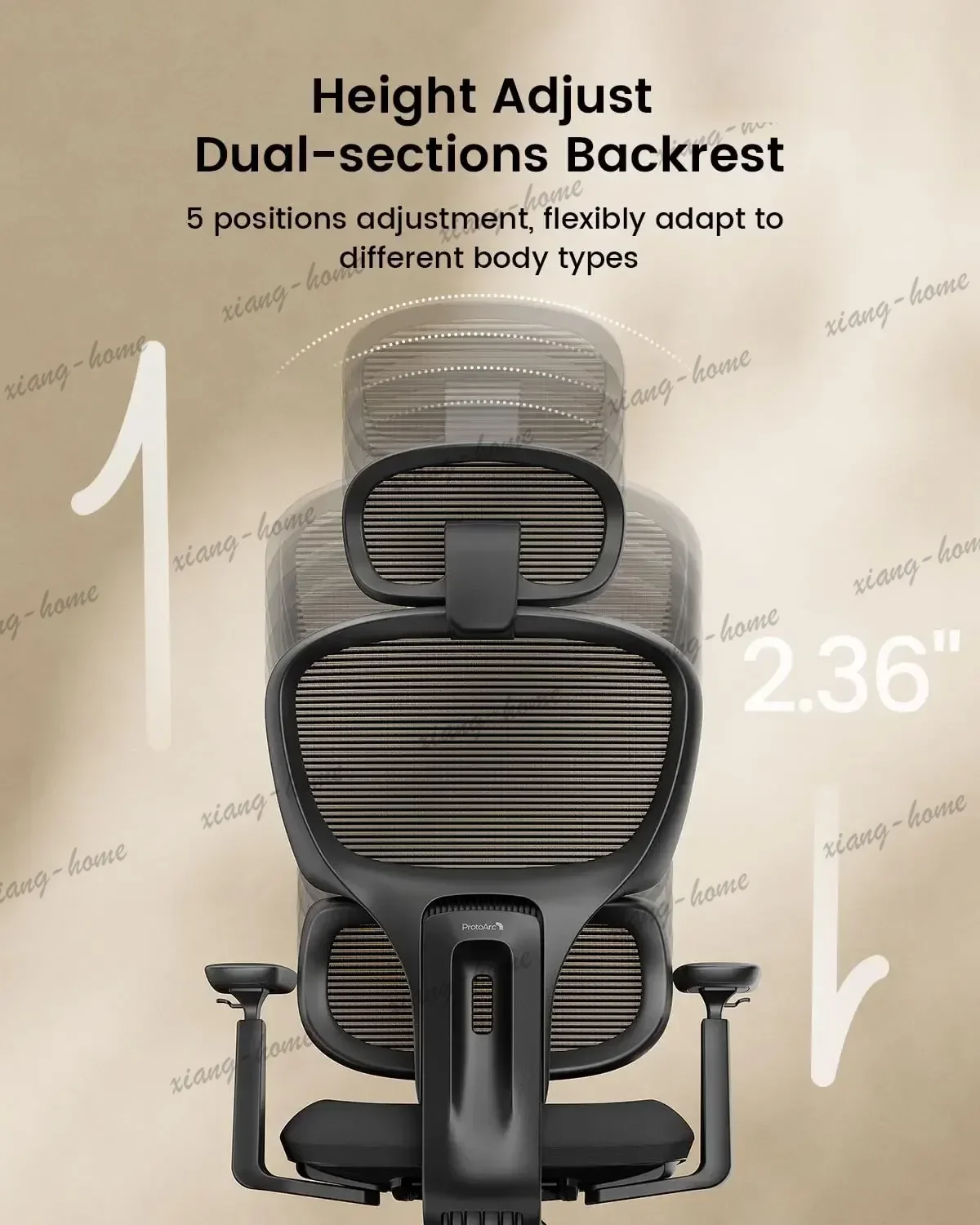 lsElegant Soft Convenient Rotating Office Chair Stable Cushioned Swivel Flexible Versatile Office Chair Chaise Bureau Furniture
