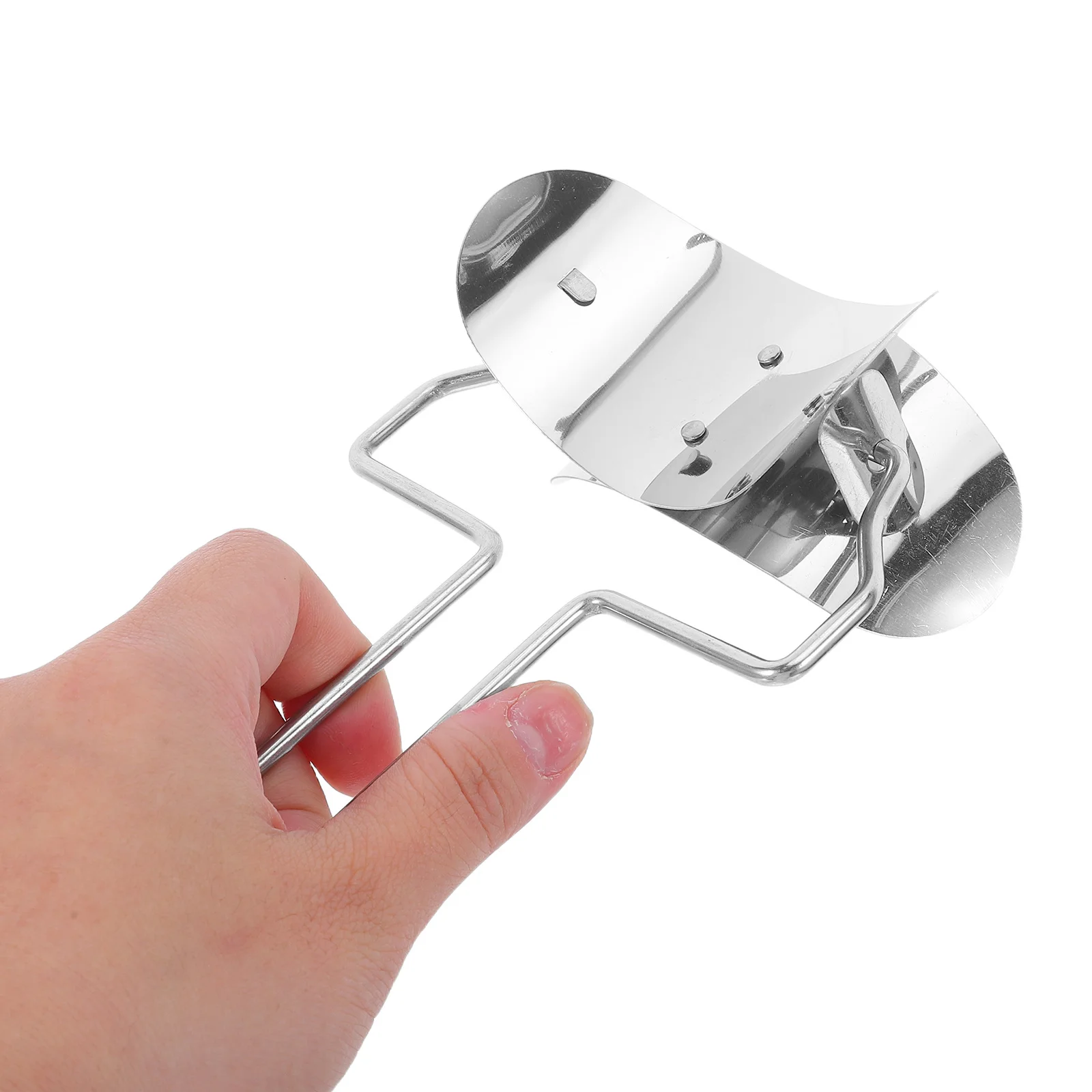 

2Pcs Dumpling Mold Stainless Steel Dumpling Skin Maker with Dough Cutter Roller for Dumplings Ravioli Accessories