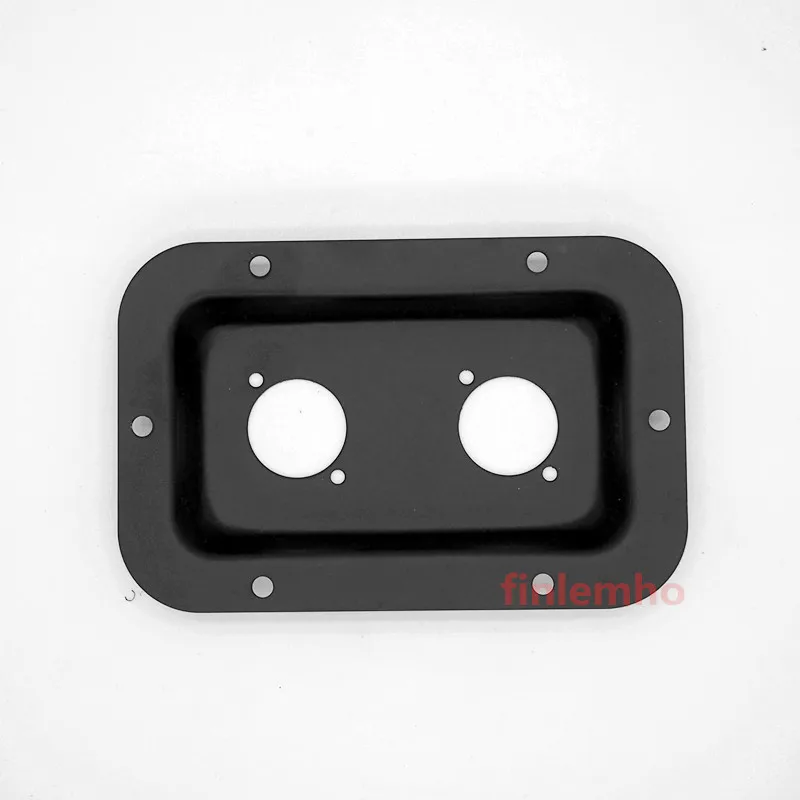 1PC DJ Speaker Cable Terminal Plate For SpeakOn 4 Pin Socket Connector Audio Wire Metal Input Dish