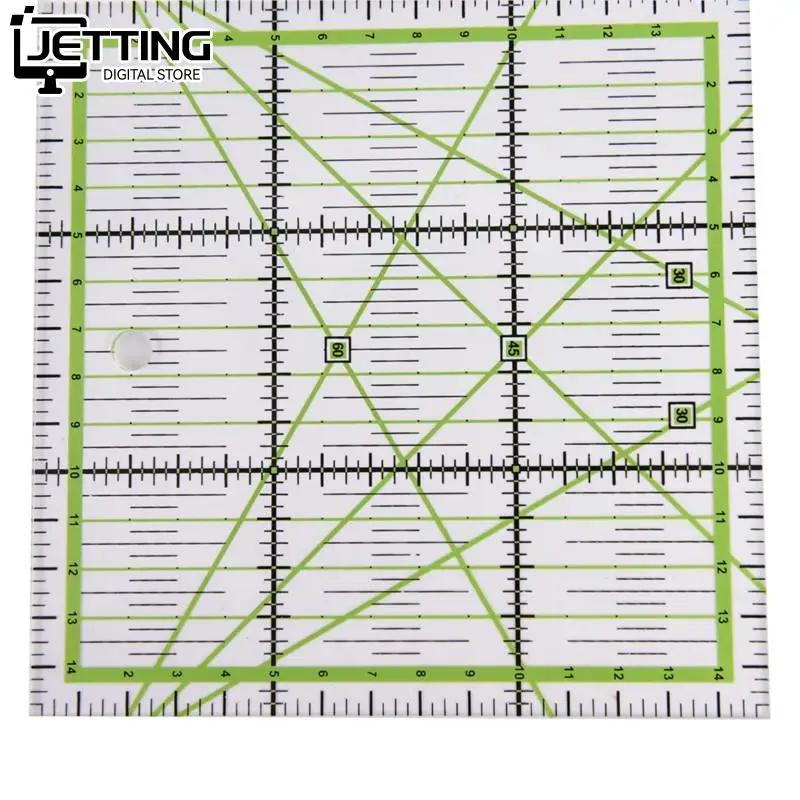 Transparent Quilting Sewing Patchwork Ruler Cutting Tool Tailor Craft G03 Drop Ship Size: 15x15cm