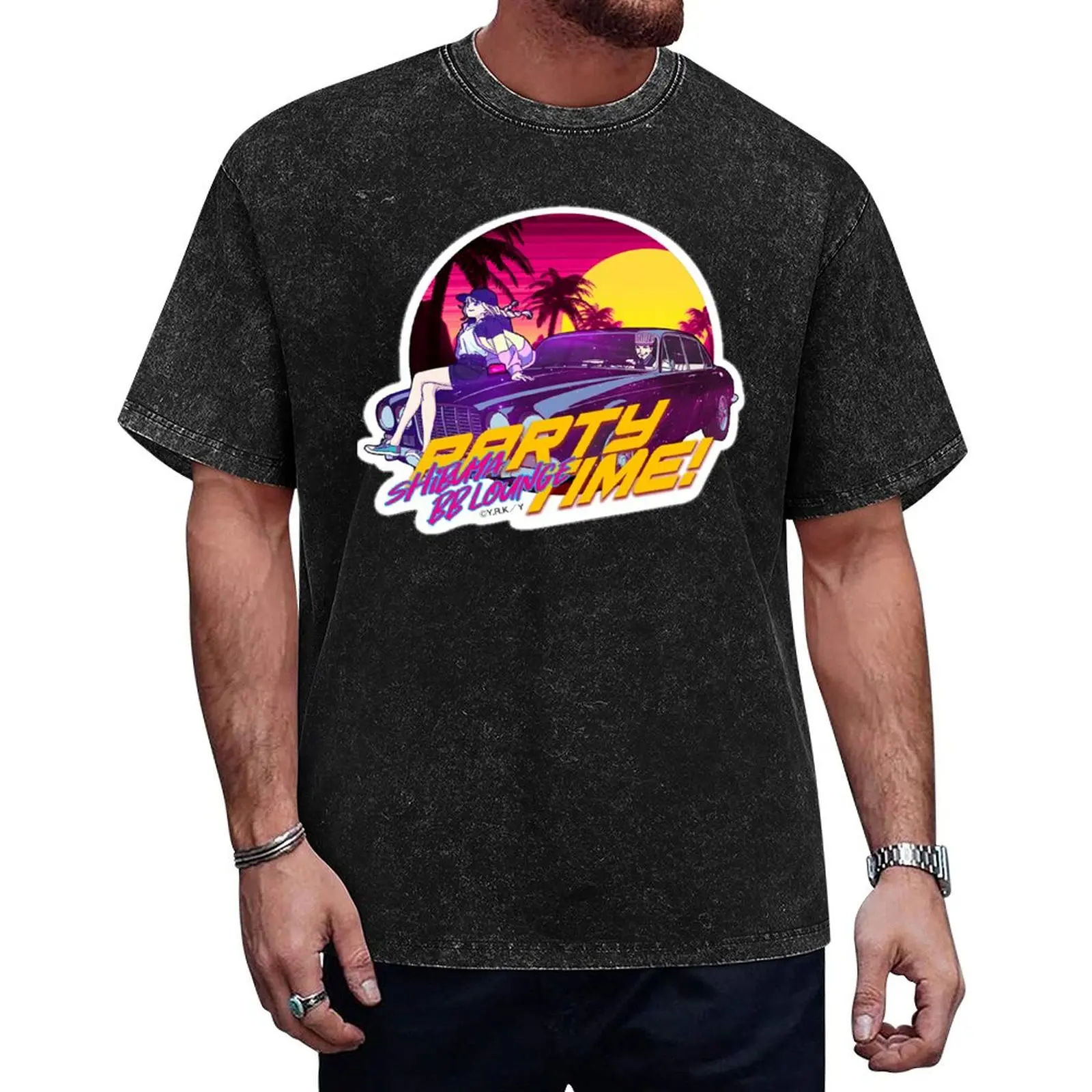 

Ya Boy Kongming - Party Time! T-Shirt plus size clothes Luxury man summer tops mens t shirts casual stylish