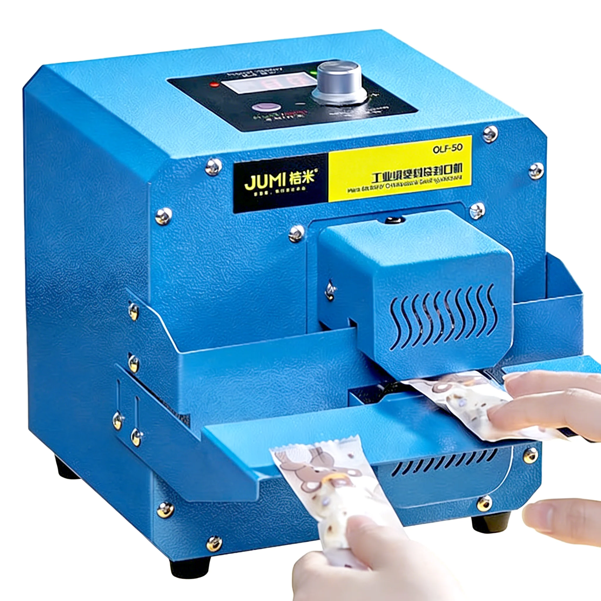 Continuous Sealing hine Heat Kraft Paper Bag C Sealer Desktop ylar Plastic Bag Sealer Autoatic