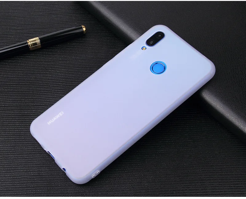 Candy Color Case for Huawei Y6 Y7 Y9 Y5 Prime 2018 2019 P10 P20 P30 Mate 10 Lite Honor 10 9 Lite 8X 8C 8A Y5P Y6P Soft Cases